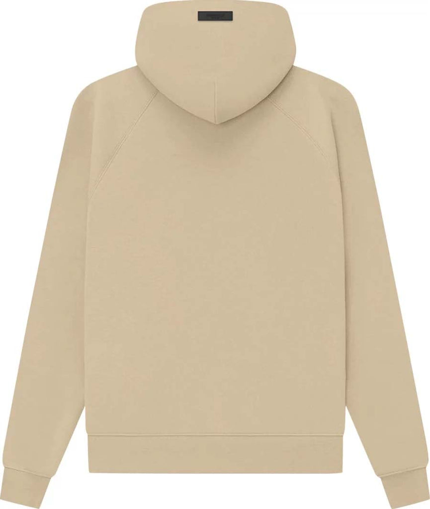 Back of Fear of God Essentials Hoodie Sand (SS23) au.sell store