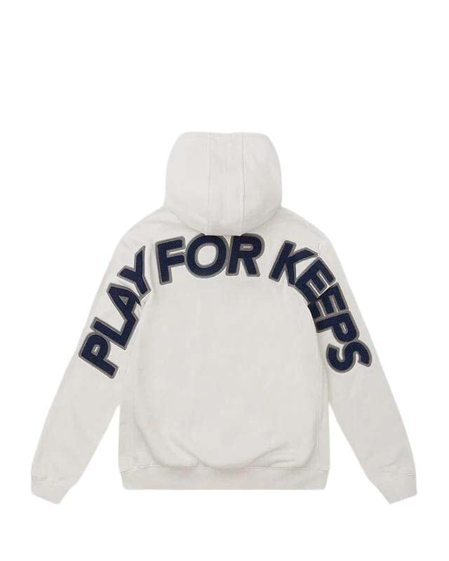 Back of the Geedup Play For Keeps Hoodie Off White Navy
