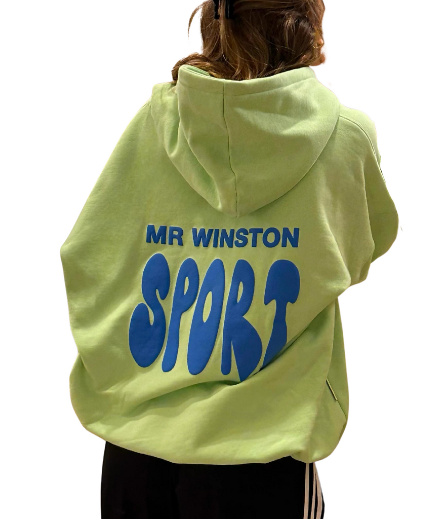 Mr Winston Bright Lime Puff Hoodie - Here at au.sell store in Australia | Always authentic