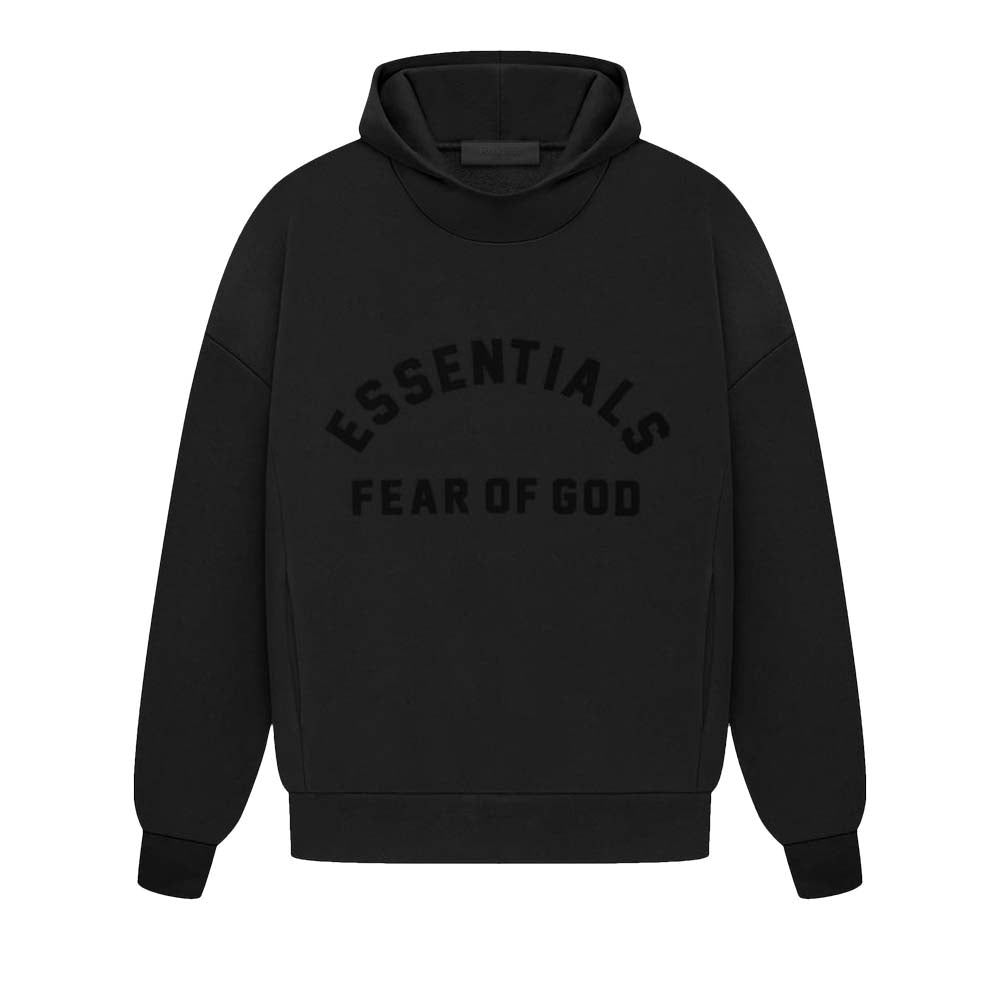 Fear of God Essentials Hoodie Black (SS23) - Shop now at au.sell store.