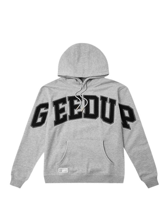 Geedup Team Logo Hoodie Grey Marle Black au.sell store