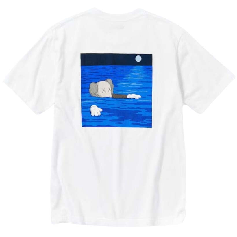 Shop Now | KAWS x Uniqlo UT Short Sleeve Artbook Cover T-Shirt White | au.sell store