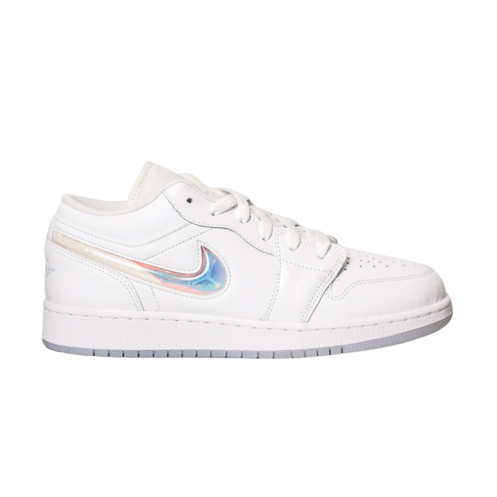 Nike Air Jordan 1 Low SE "Glitter Swoosh" (GS) - Available now at au.sell