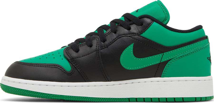 Side View Nike Air Jordan 1 Low "Lucky Green" (GS) au.sell