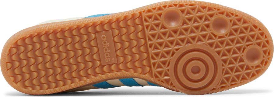 Soles of adidas Samba OG x Sporty & Rich "Beige Blue" au.sell store