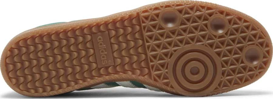 Soles of adidas Samba OG "Collegiate Green Gum" au.sell store