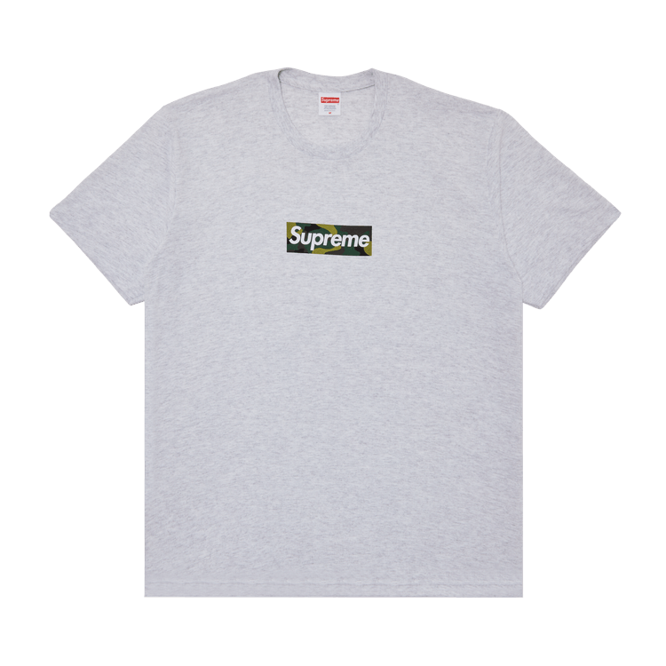 Supreme Box Logo T-Shirt Ash Grey FW23 - Shop Supreme Shirts at au.sell