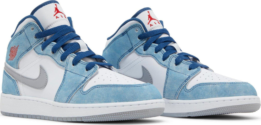 Both Sides Nike Air Jordan 1 Mid SE "French Blue" (GS) au.sell store