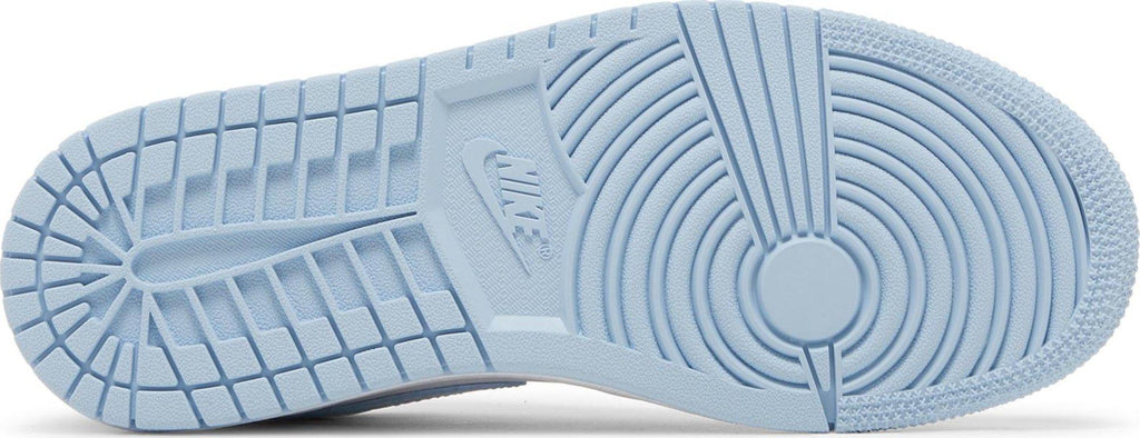 Soles of Nike Air Jordan 1 Low "Ice Blue" (Women's) au.sell store