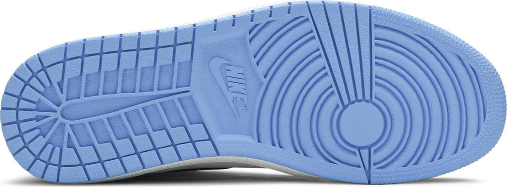 Soles of Nike Air Jordan 1 High "University Blue"  au.sell store