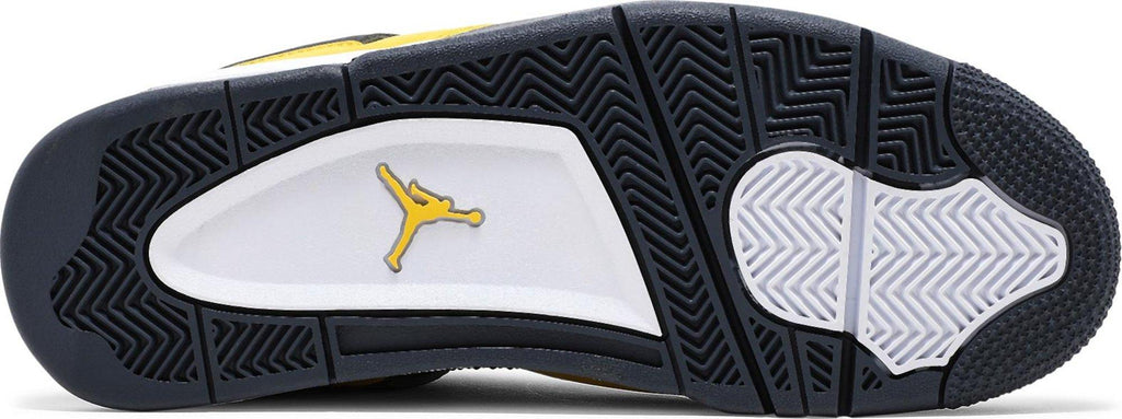 Soles of Nike Air Jordan 4 "Lightning" au.sell store