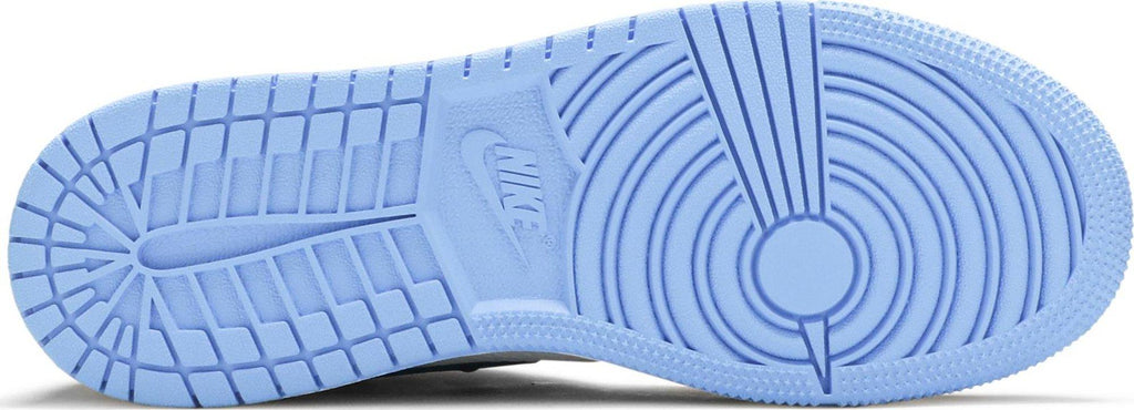 Soles of Nike Air Jordan 1 High "University Blue" (GS)  au.sell store