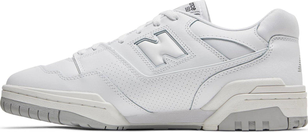 Side View New Balance 550 "White Grey" au.sell store