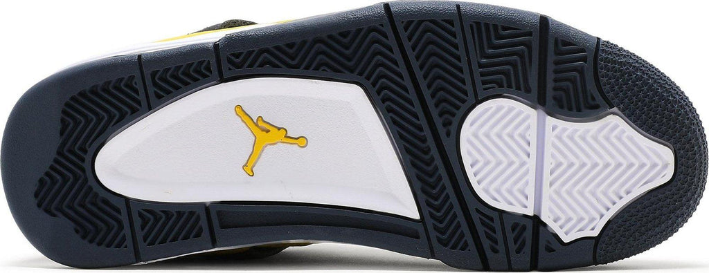 Soles of Nike Air Jordan 4 "Lighting" (GS) au.sell store