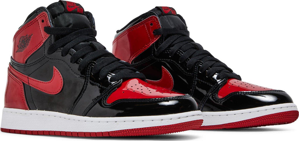 Both Sides Nike Air Jordan 1 High "Patent Bred" (GS) au.sell store