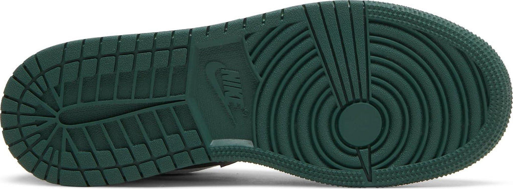 Soles of Nike Air Jordan 1 Low "Green Toe" (GS) au.sell store