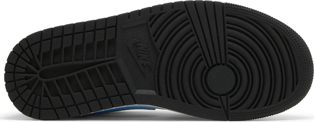 Soles of Nike Air Jordan 1 Low "Black University Blue" (Women's)  au.sell store