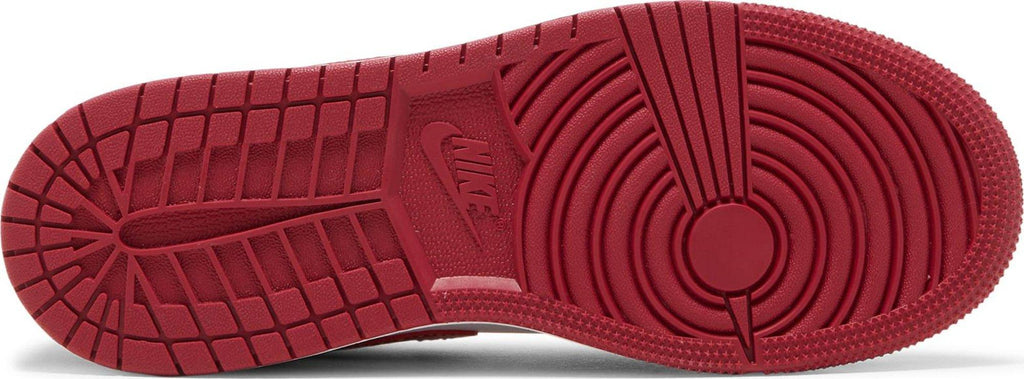 Soles of Nike Air Jordan 1 Low "Cardinal Red" (GS) au.sell store