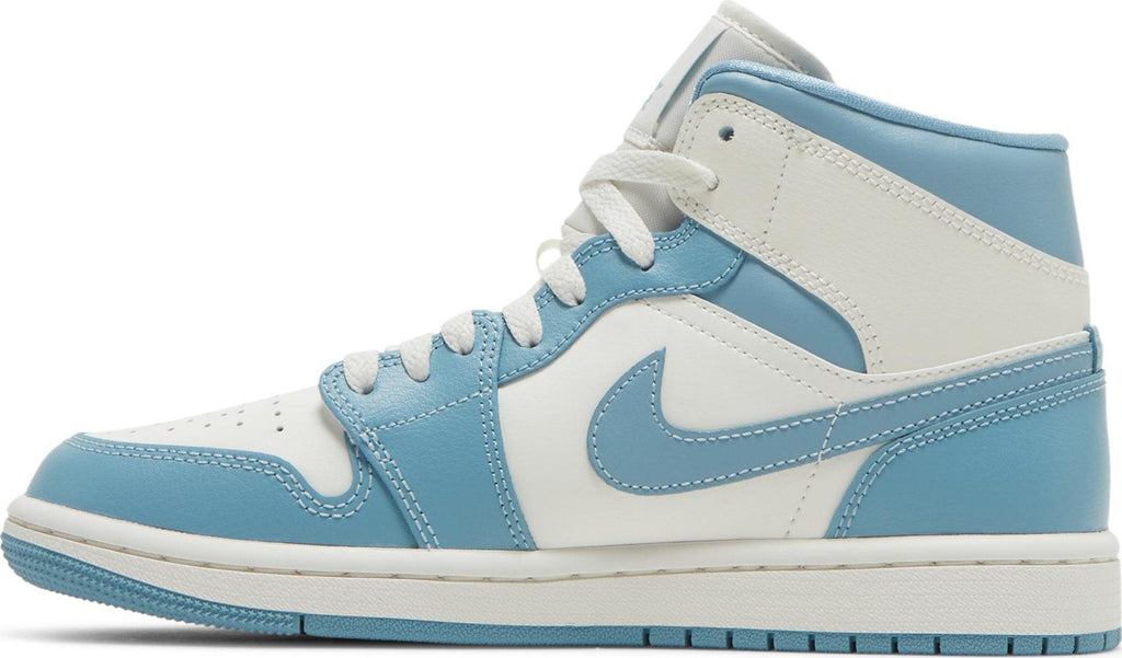 Side View of Nike Air Jordan 1 Mid "UNC" (Women's) au.sell store