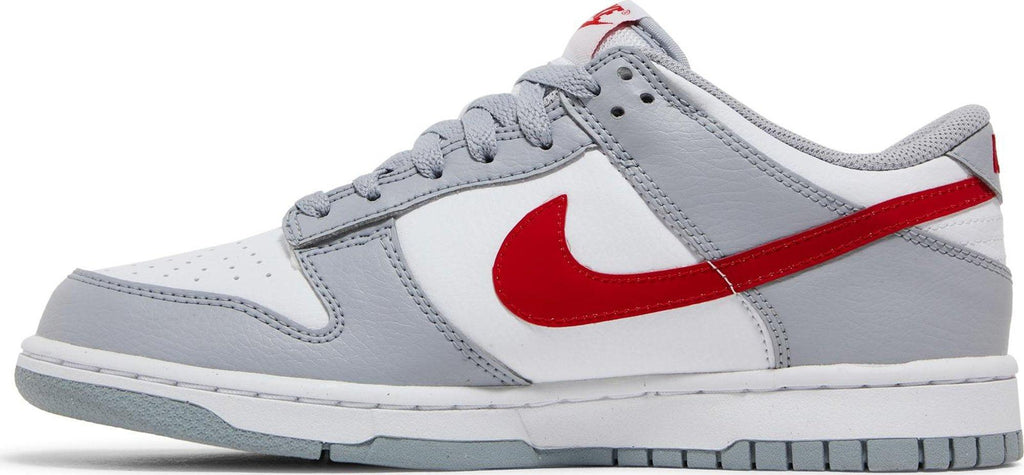 Side View Nike Dunk Low "Grey Red" (GS) au.sell store