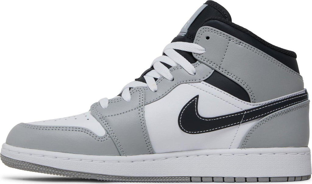 Side View Jordan 1 Mid "Light Smoke Grey Anthracite" (GS) au.sell store