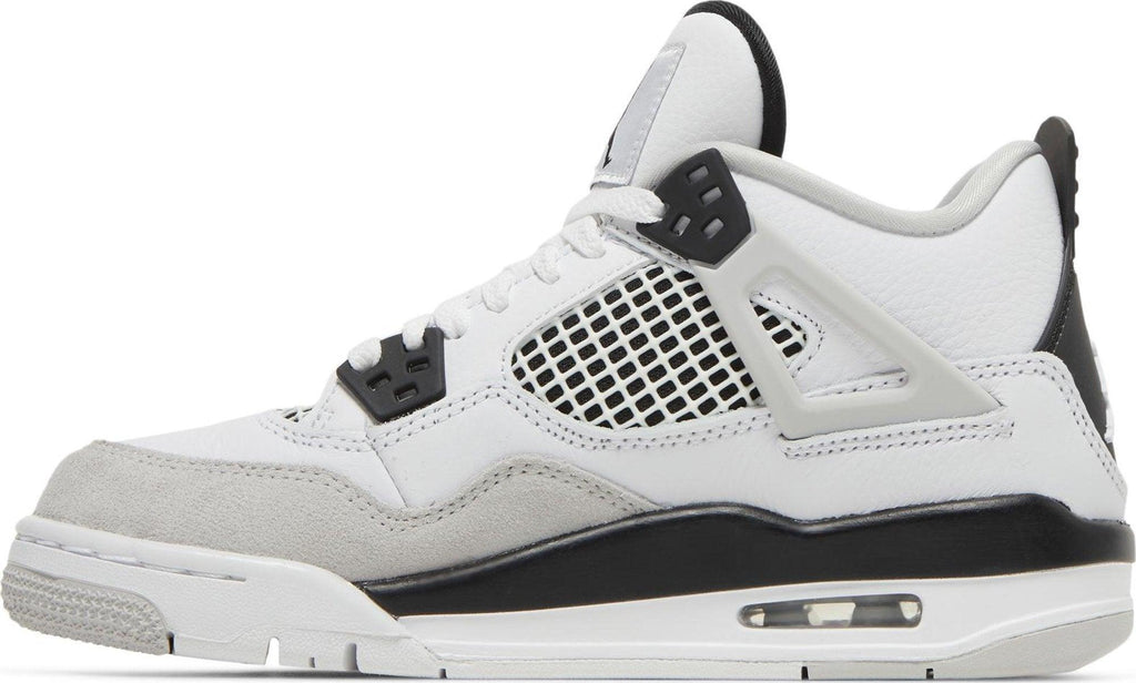 Side View of Nike Jordan 4 "Military Black" (GS) au.sell store