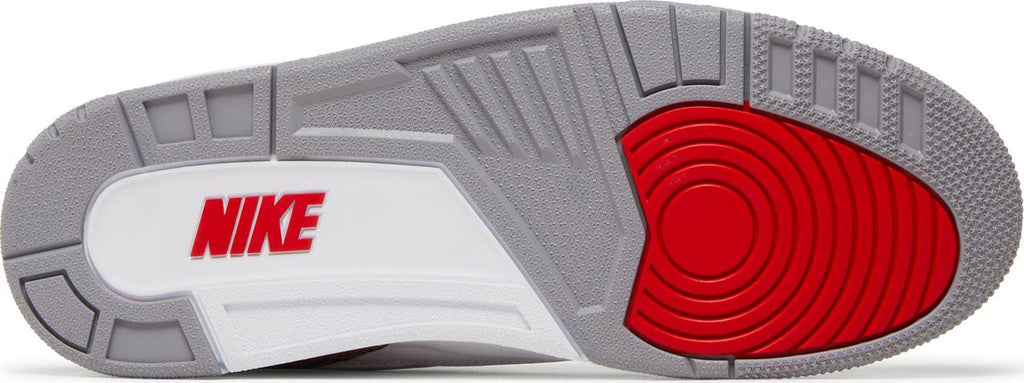 Soles of Nike Air Jordan 3 "Fire Red" - au.sell store