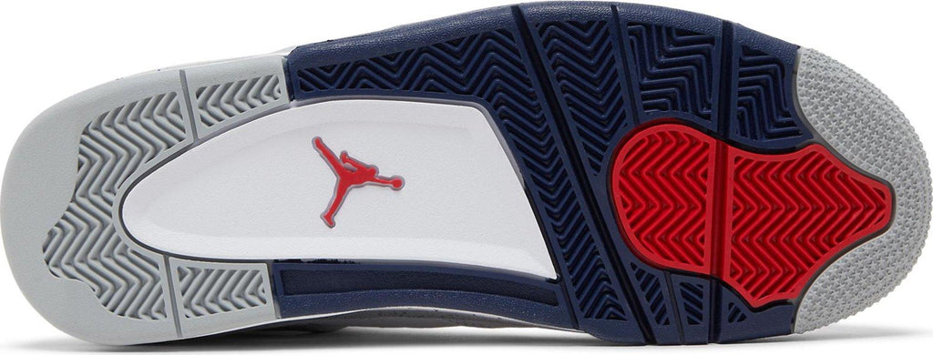 Soles of Nike Air Jordan 4 "Midnight Navy" au.sell store