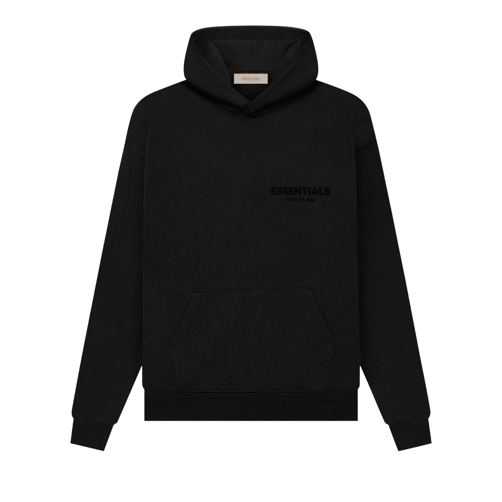 Fear of God Essentials Hoodie Stretch Limo - Black (SS22) au.sell store