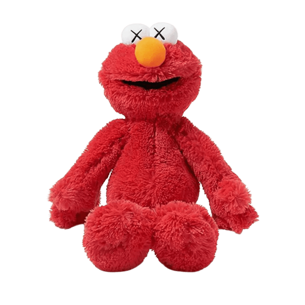KAWS x Uniqlo Sesame Street Elmo Plush Toy au.sell store