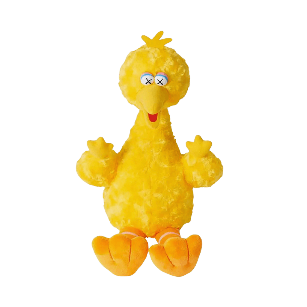 KAWS X Uniqlo Sesame Street Big Bird Plush Toy au.sell store