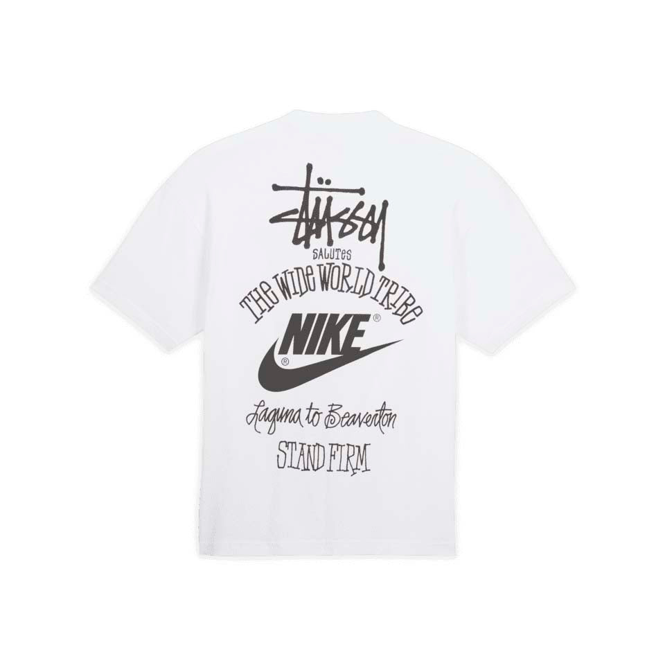 Back of Nike x Stussy The Wide World Tribe T-Shirt (SS23) au.sell store