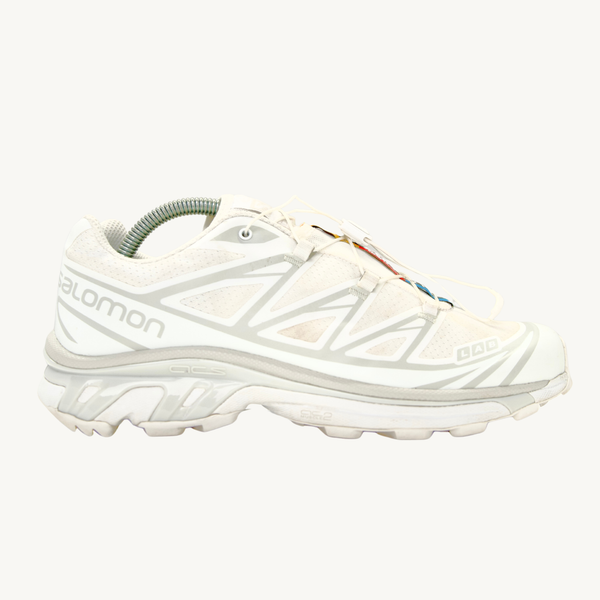 Salomon XT-6 "White Lunar Rock" (Size 8 Men's / 9 Women's)