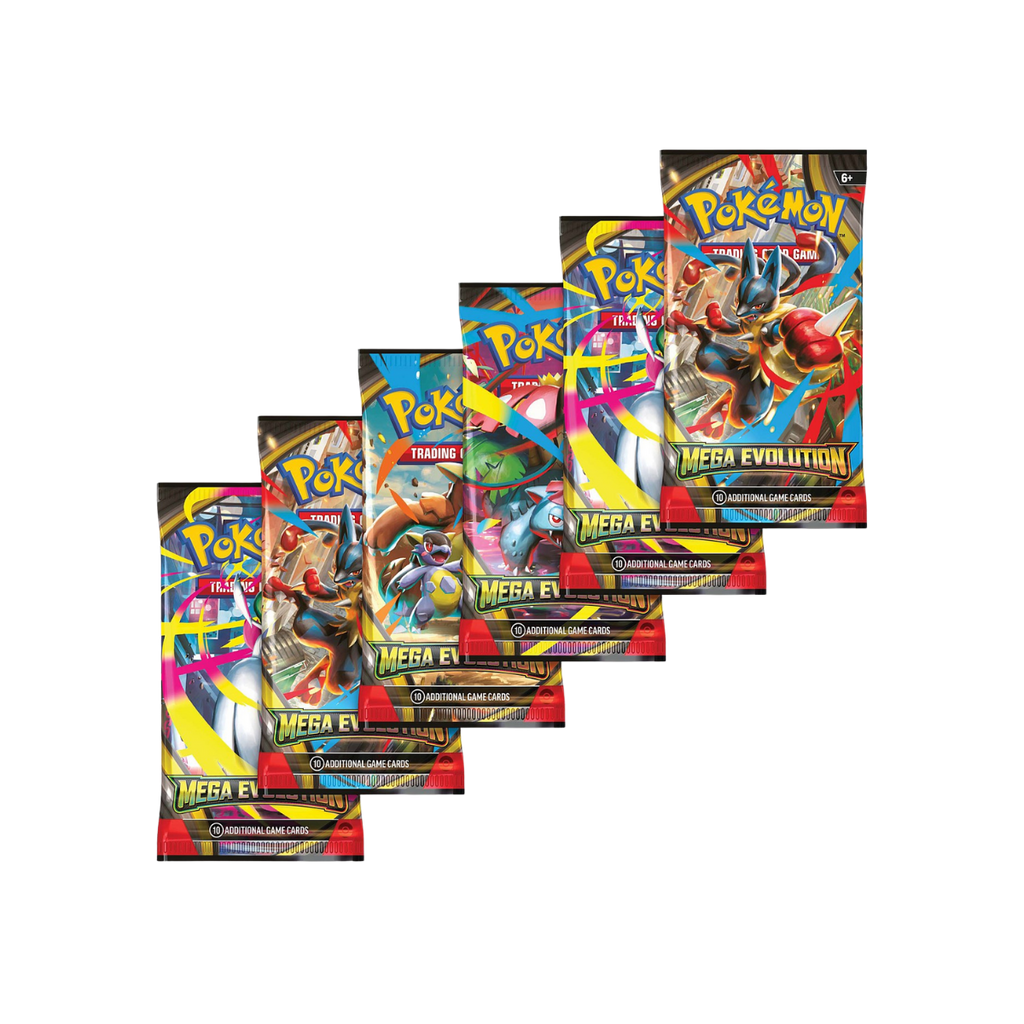 Pokemon TCG Mega Evolutions Booster Bundle | Rip open six packs from au.sell