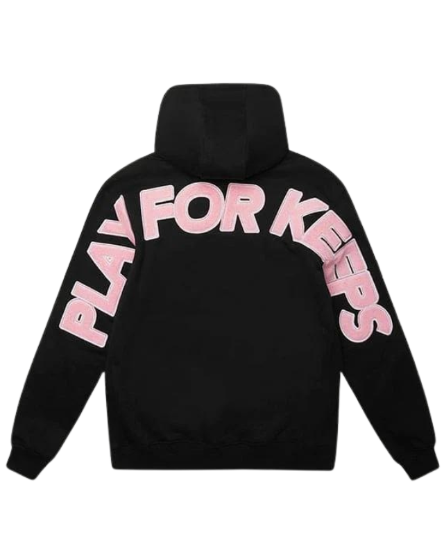 Geedup Play For Keeps Hoodie Black Pink - Wear now, pay later with Afterpay