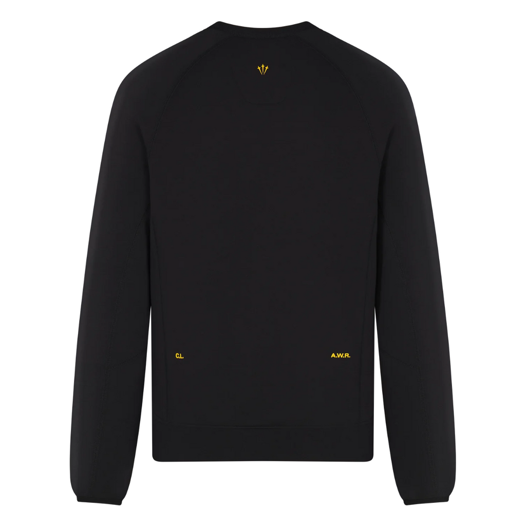 Back of the Nike x NOCTA Tech Fleece Crew Black (SS23) - au.sell store