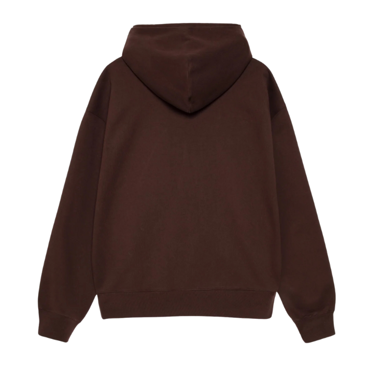  Nike x Stussy Stone Washed Fleece Zip Hoodie Dark Cinder (FW25) | Shop Now