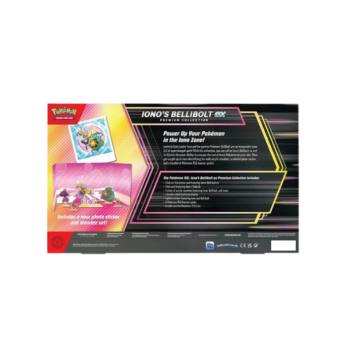 Pokemon TCG Iono's Bellibolt Ex Premium Collection | Pay with Afterpay now