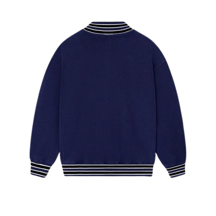 Rhude Varsity Sweater Navy - Free express shipping Australia wide