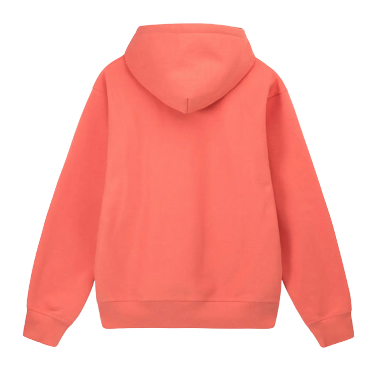 Find the Stussy Stock Logo Applique Hoodie Rose (SS22) | au.sell store