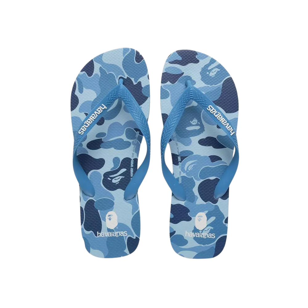 Havaianas x A Bathing Ape Blue Camo  - Pay later with Afterpay, Zip and Paypal