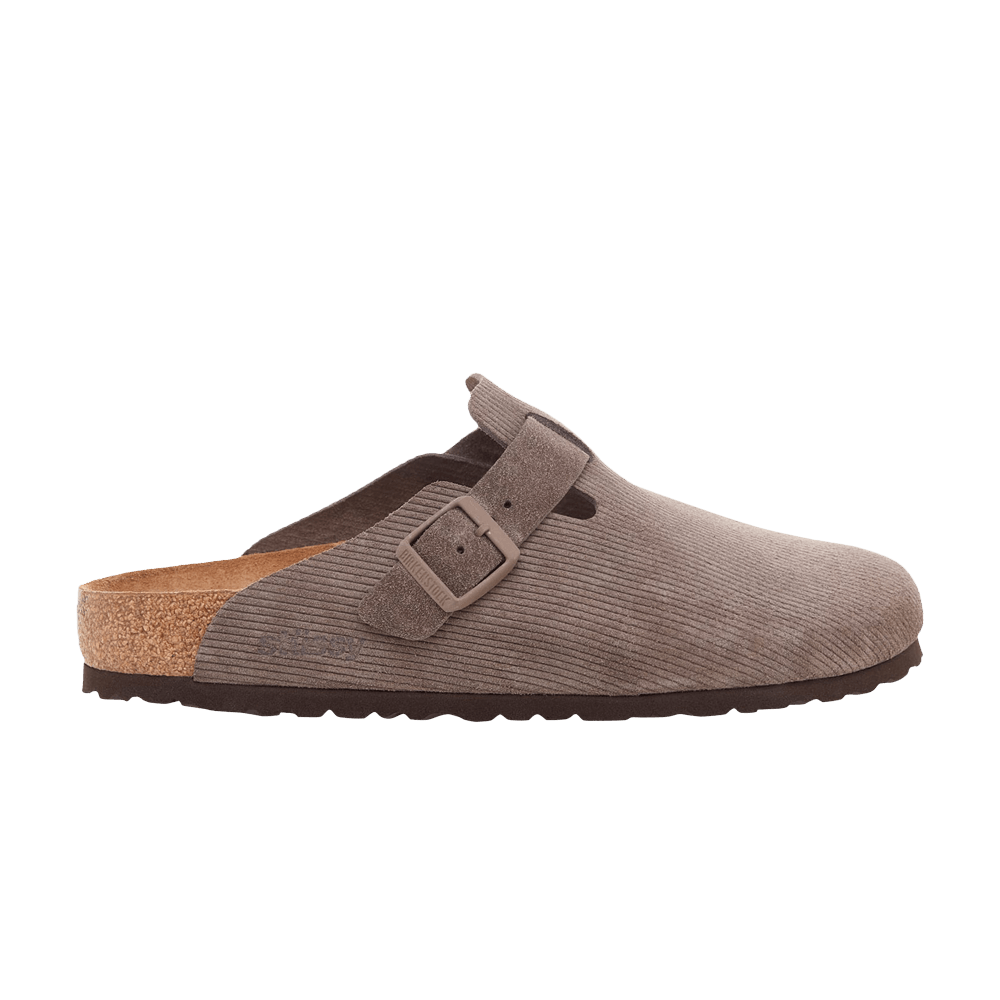 Birkenstock Boston Corduroy x Stussy "Anthracite" | Shop now at au.sell store