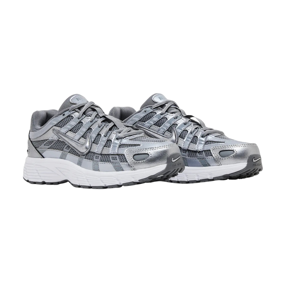 Sizes 5y - 7y | Nike P-6000 "Metallic Cool Grey" (GS) | Available at au.sell store