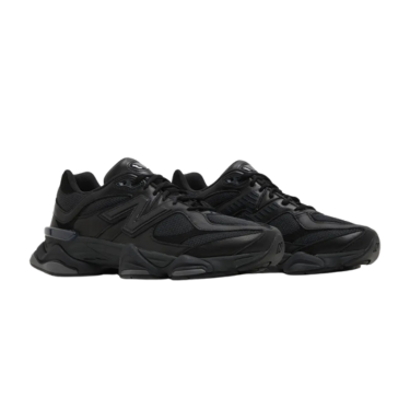 New Balance 9060 "Triple Black Leather" - Pay with Afterpay, ZipPay and PayPal