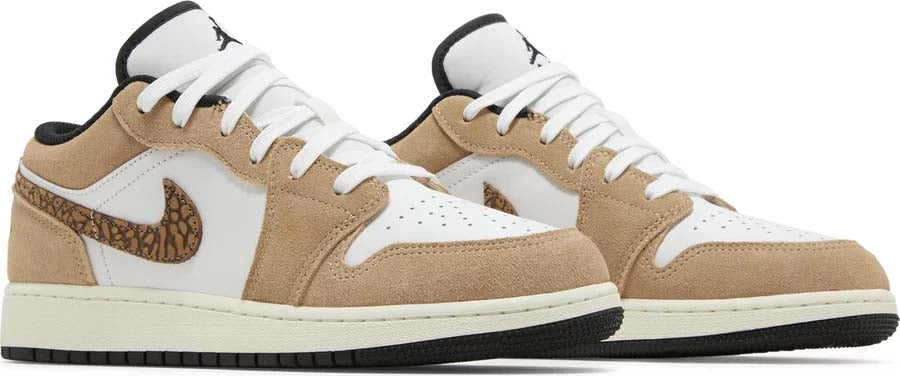 Nike Air Jordan 1 Low SE "Brown Elephant" (GS) - Now available at au.sell store.