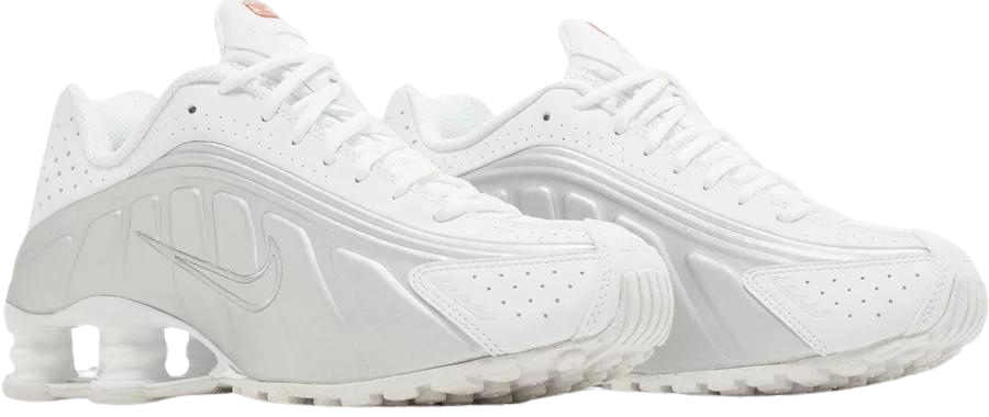 Shop the Nike Shox R4 White Metallic Silver (Women's) in Australia at au.sell