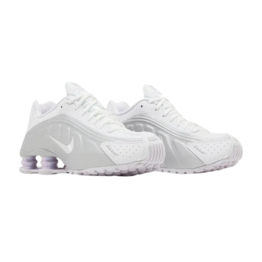 Nike Shox R4 "Platinum Barely Grape" (Women's) - Authenticity Guaranteed