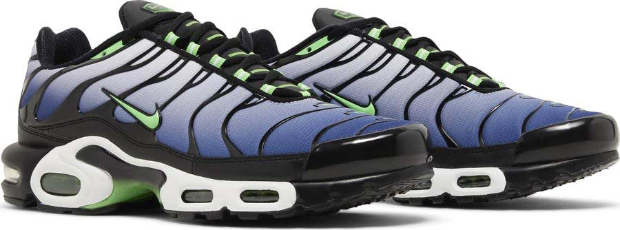 The Nike TN Air Max Plus Icons Deep Royal Scream Green is now available at au.sell store