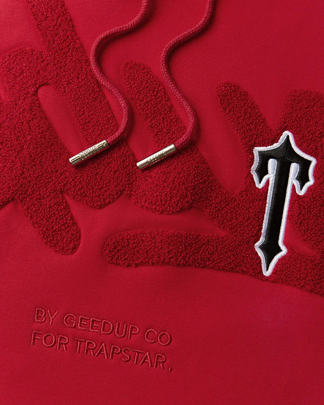 Purchase Geedup Handstyle Hoodie x Trapstar Irongate T Red in Australia now