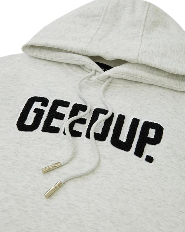 Geedup Play For Keeps Hoodie White Marle Black - Pay with Afterpay now